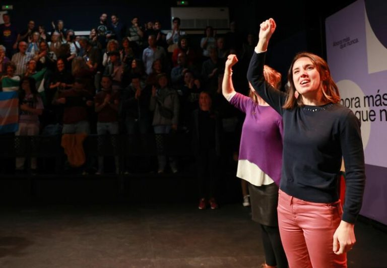 Irene Montero (Podemos) se postula como candidata a las europeas desde una izquierda que quiera «ganar para transformar»