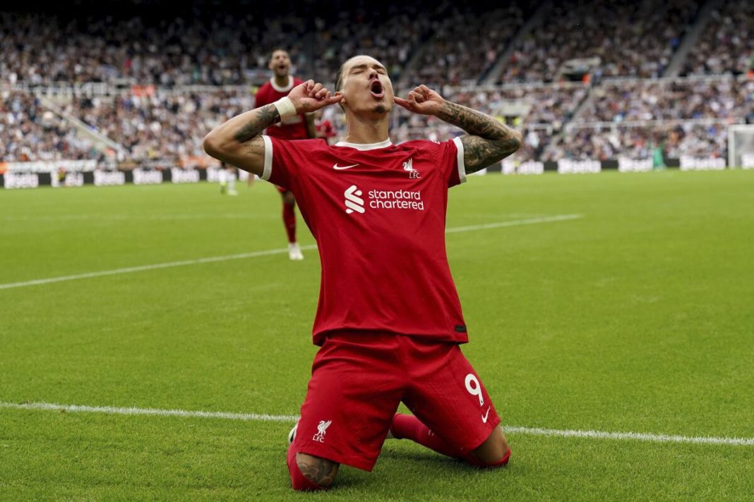 El regreso triunfal de Darwin Núñez en Anfield Road
