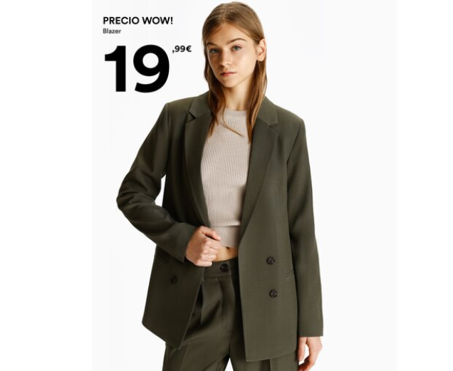 Lefties: la chaqueta blazer por menos de 20 euros para arreglar cualquier look