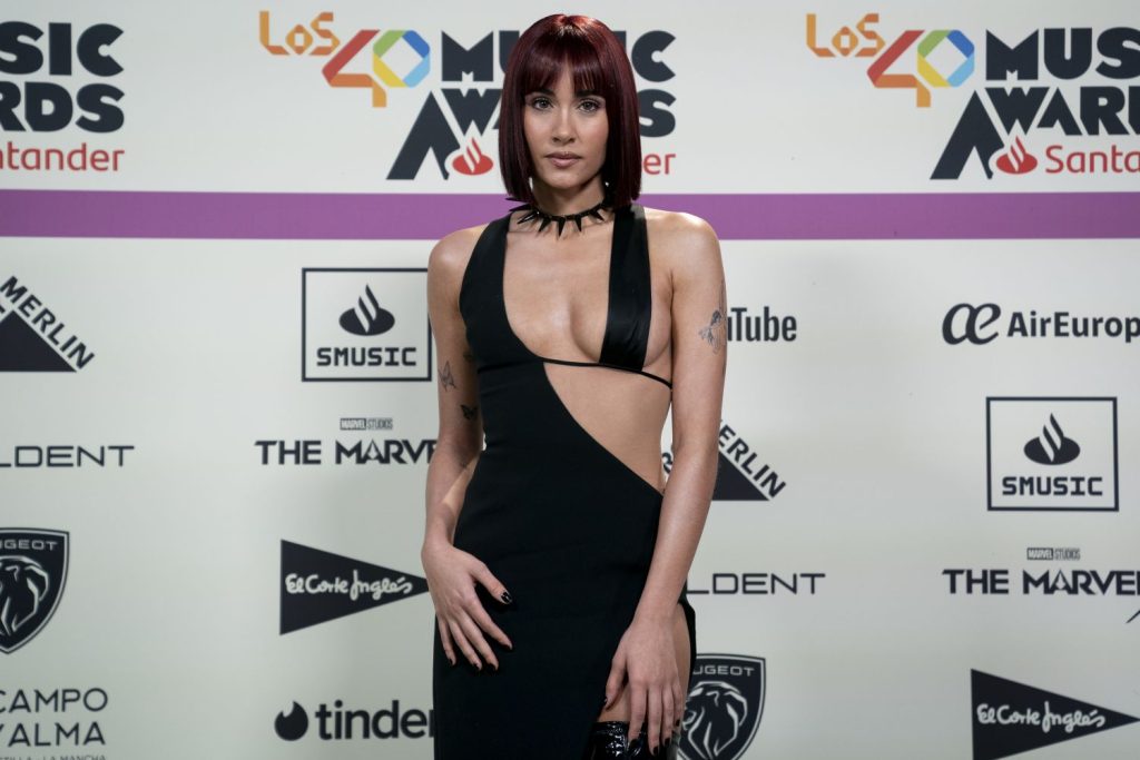 Europapress 5553384 Cantante Aitana Posa Photocall 40 Music Awards 2023 Wizink Center Noviembre