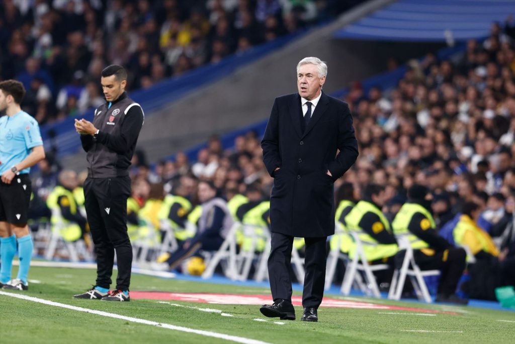 Europapress 5705321 Carlo Ancelotti Head Coach Of Real Madrid Looks On During The Spanish
