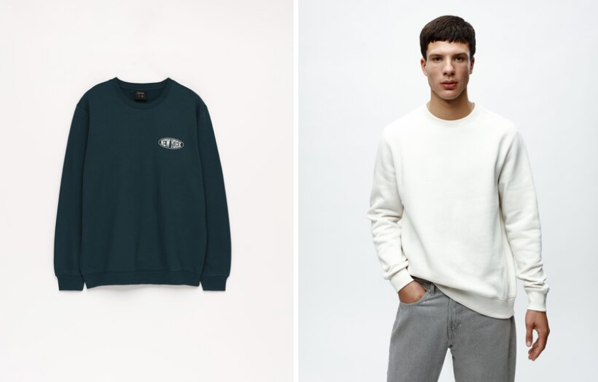 Sudaderas de Lefties por menos de 10 euros geniales para el entretiempo