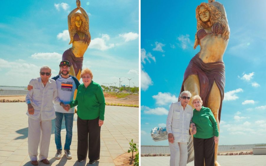 ¿Cómo puede ser? Inauguran una estatua de Shakira y cometen un error garrafal