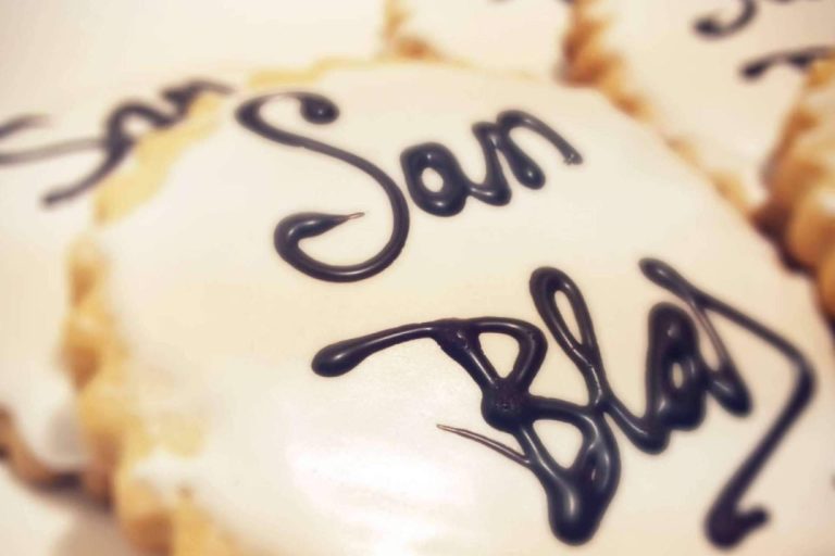 La receta tradicional de la Pastelería Oiartzun de la Torta de San Blas, una torta típica con sabor a anís