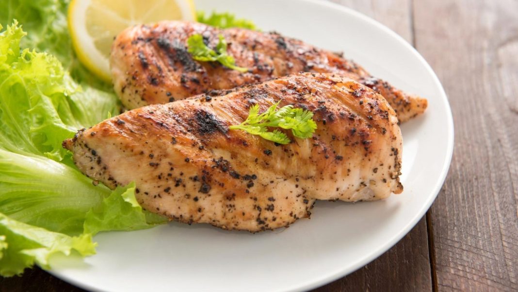 Pollo asado al horno