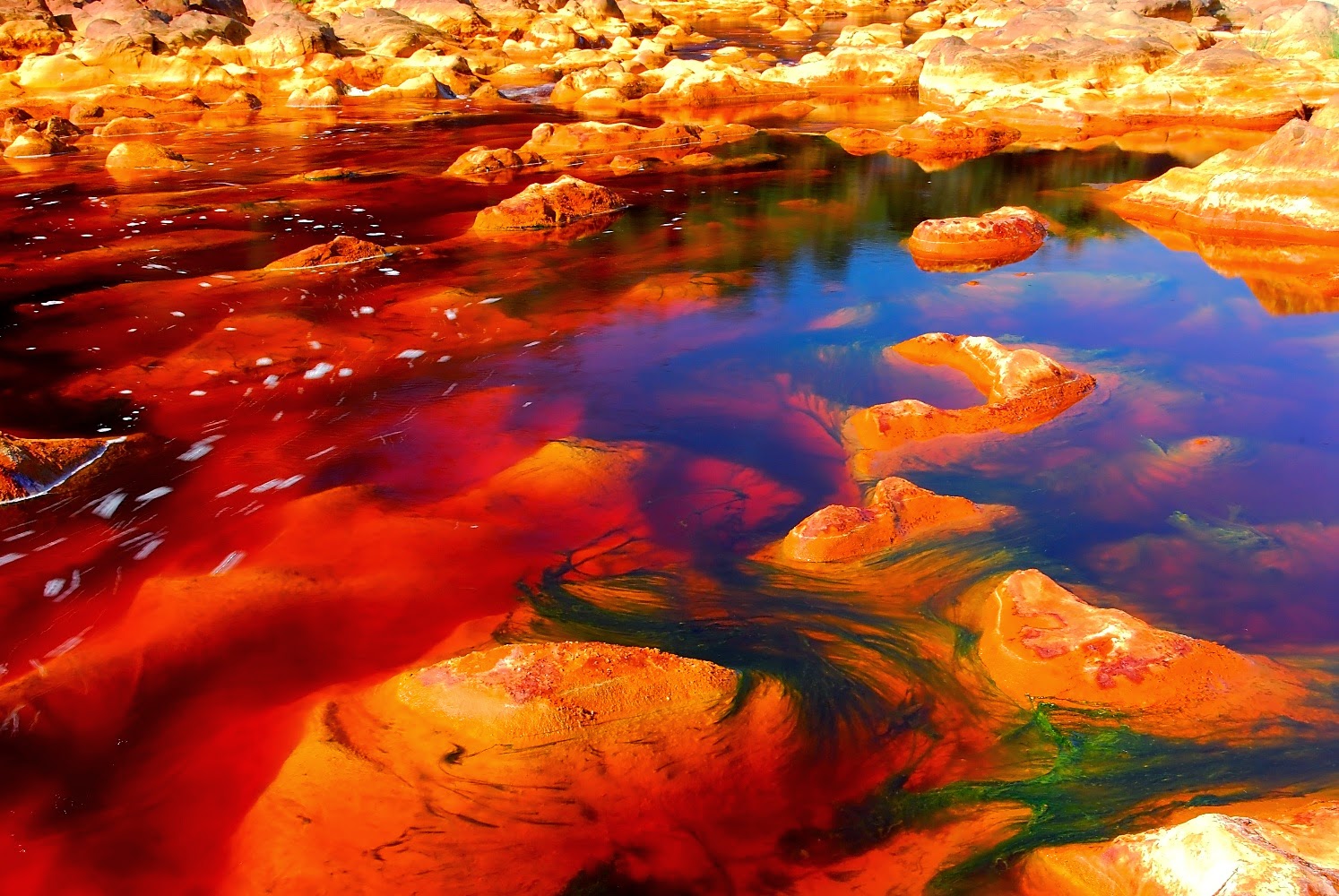 El Fascinante Color Del Río Tinto