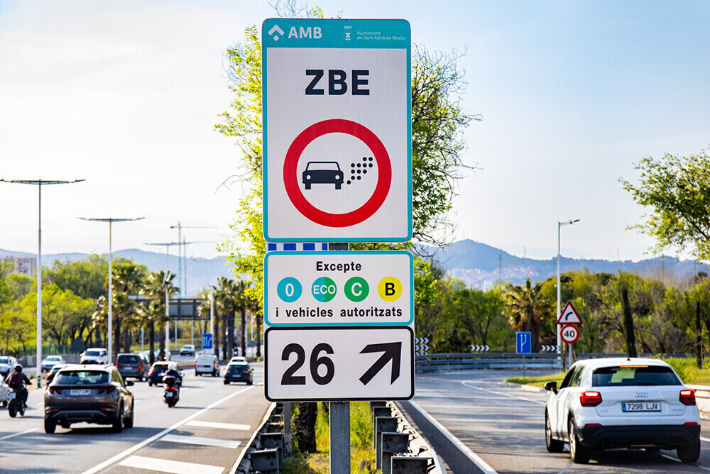 Los residentes podrán estacionar pero no circular con coches B