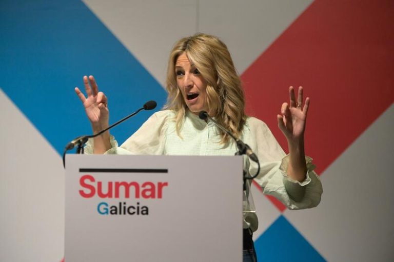 Yolanda Díaz reprende al PSOE: «Presume de subida del SMI pero si fuera por ellos no lo tendríamos»