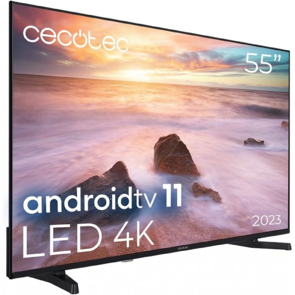 Carrefour arrasa con esta Smart TV por 99 euros con TDT y tecnología Dolby 13 Cecotec Televisor Led 55" Smart Tv A2 Series Alu20055