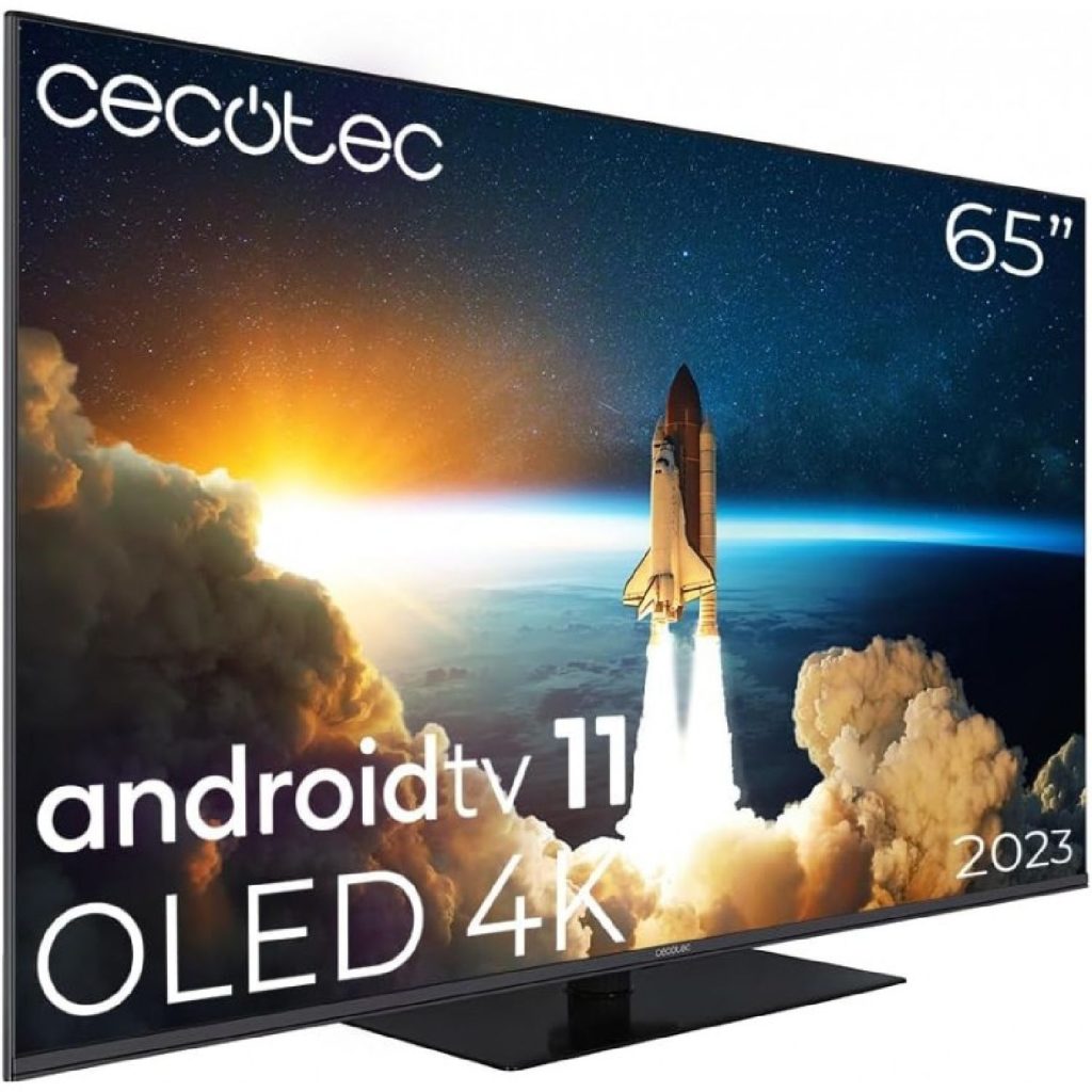 Carrefour arrasa con esta Smart TV por 99 euros con TDT y tecnología Dolby 14 Cecotec Televisor Qled 65ó Smart Tv V1+ Series Vqu11065z+
