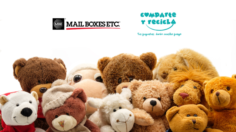 Mail Boxes Etc. colabora en la Campaña ‘Comparte y Recicla’ con 31.563 kilos de juguetes recolectados