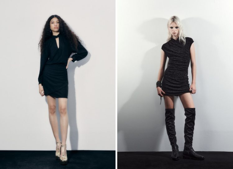 Sfera tiene rebajado el rompedor vestido oscuro para llevar a cualquier edad