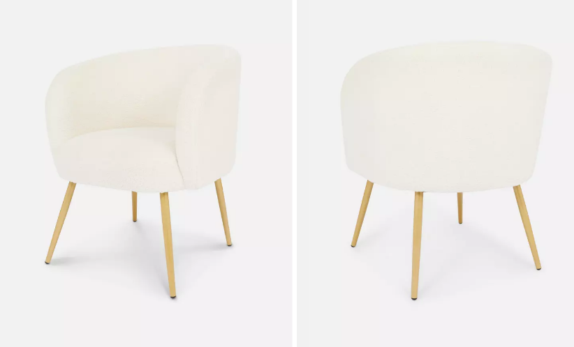 El sillón color crema de Primark que no tiene nada que envidiar a los de IKEA