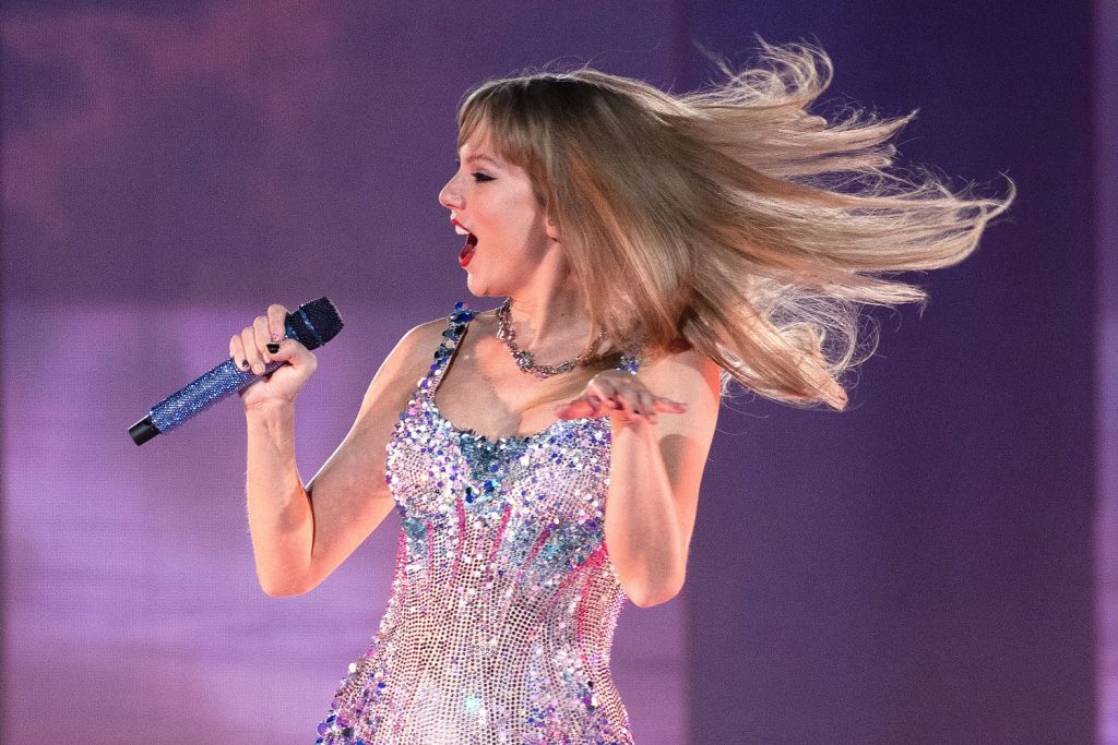 Europapress 5080025 24 March 2023 Us Vegas American Singer Taylor Swift Performs Onstage During