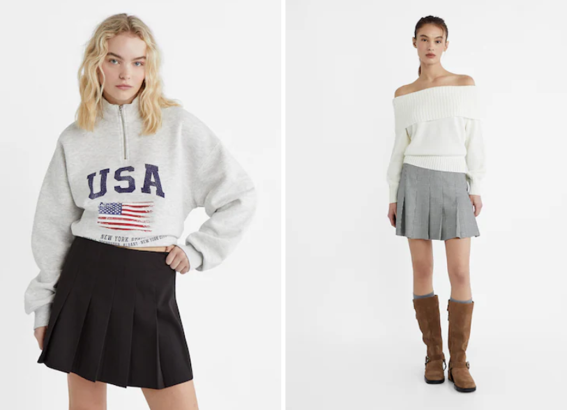 Stradivarius: 8 jerséis, faldas y zapatos para vestir elegante yendo cómoda