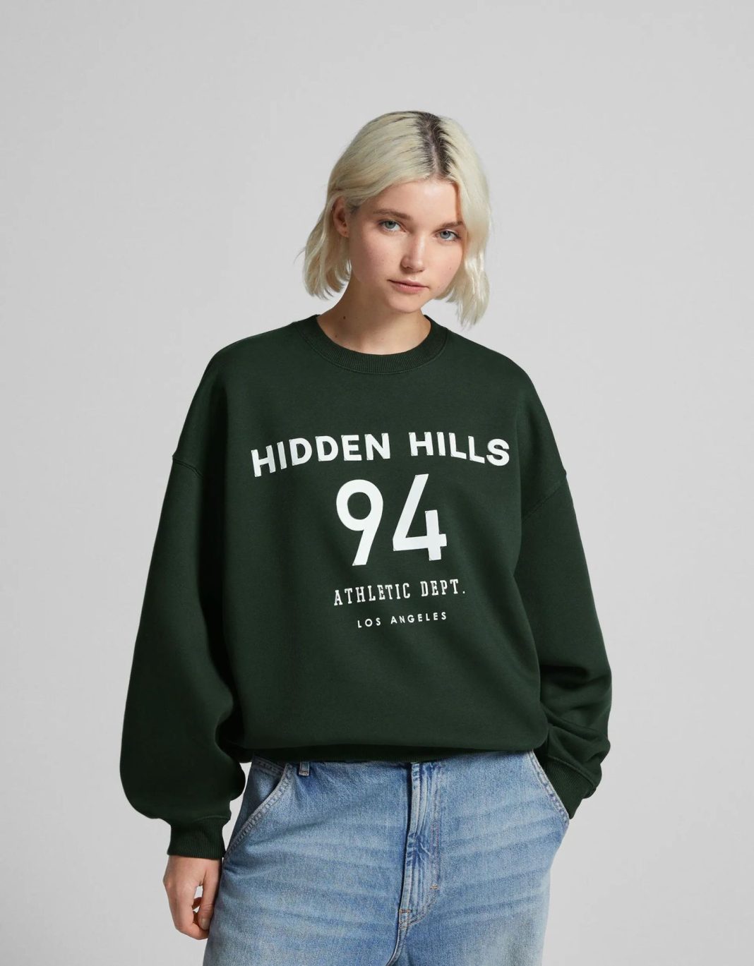 Sudadera oversize print