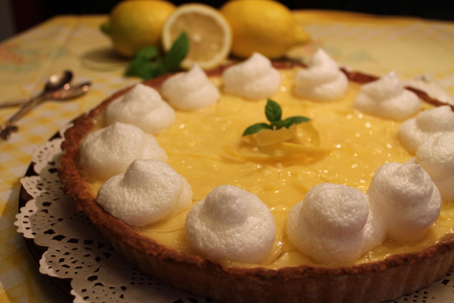 Tarta De Limón Y Merengue