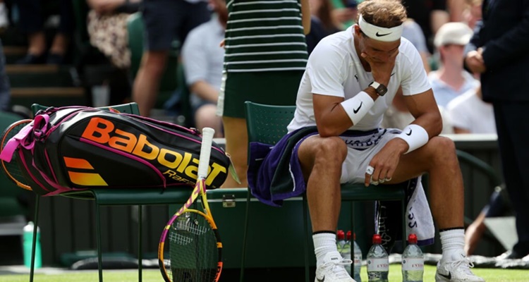 Lesiones Dolor Rodilla Rafa Nadal