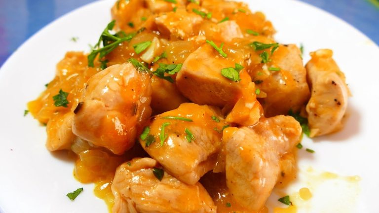 El mejor pollo a la naranja que comerás hoy es este: ¡Irresistible!