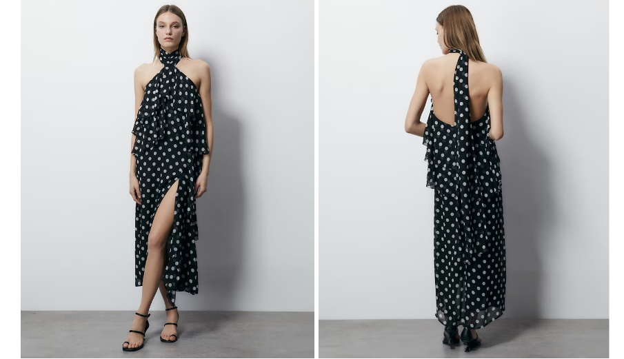 vestido lunares