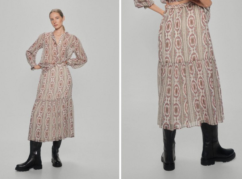 falda boho