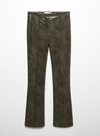 Los pantalones salvajes de Mango que lleva María Pombo están a punto de agotarse