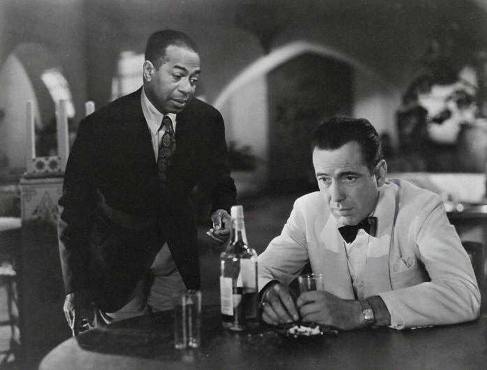 Dooley Wilson Humphrey Bogart In Casablanca
