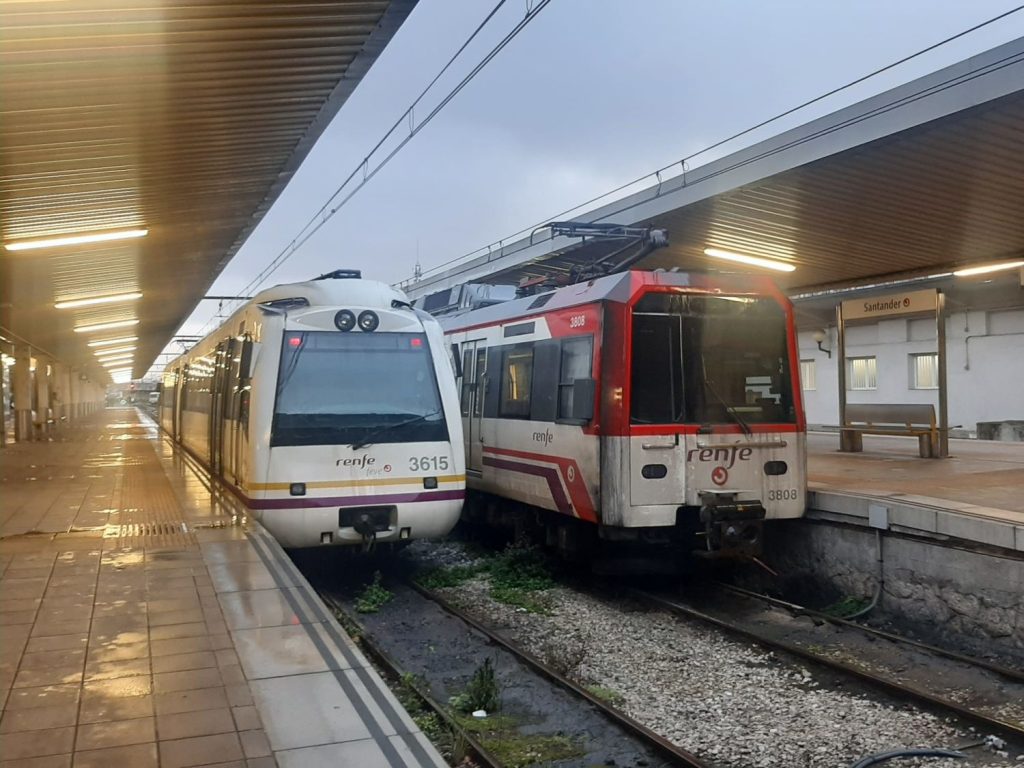 Europapress 5783180 Trenes Estacion Renfe Santander