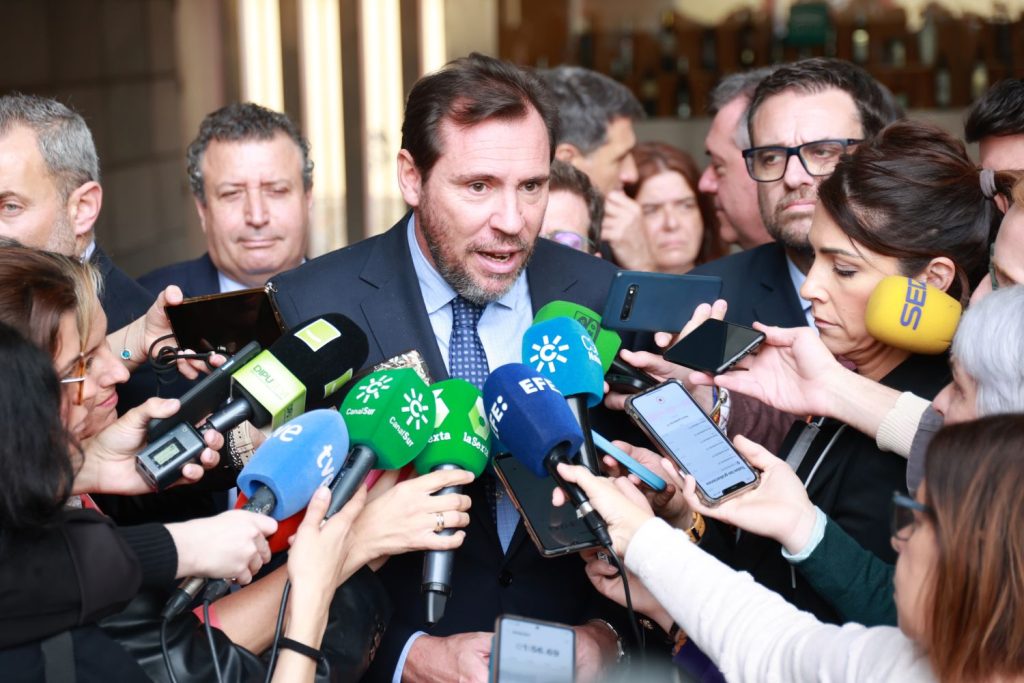 Europapress 5843677 Ministro Oscar Puente Atiende Medios Presentacion Actuaciones Mejora