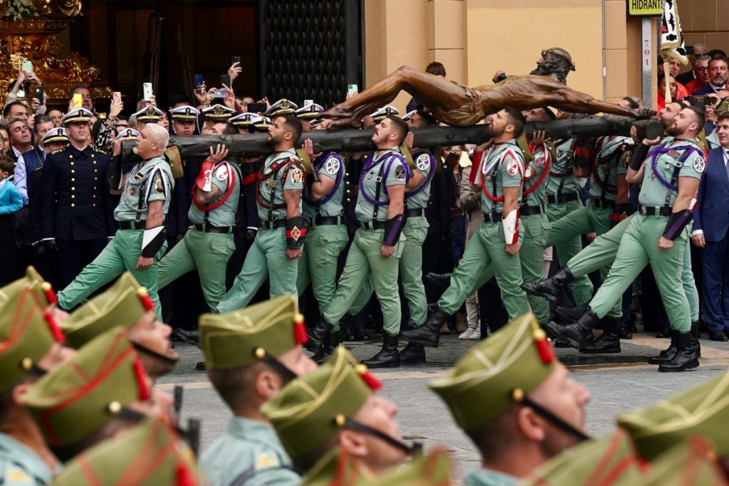 La Reina Sofía Preside El Desembarco De La Legión Y El Traslado Del Cristo De La Buena Muerte 1 Europapress 5853778 Tercio Don Juan Austria Iii Legion Celebracion Traslado Cristo Buena Muerte