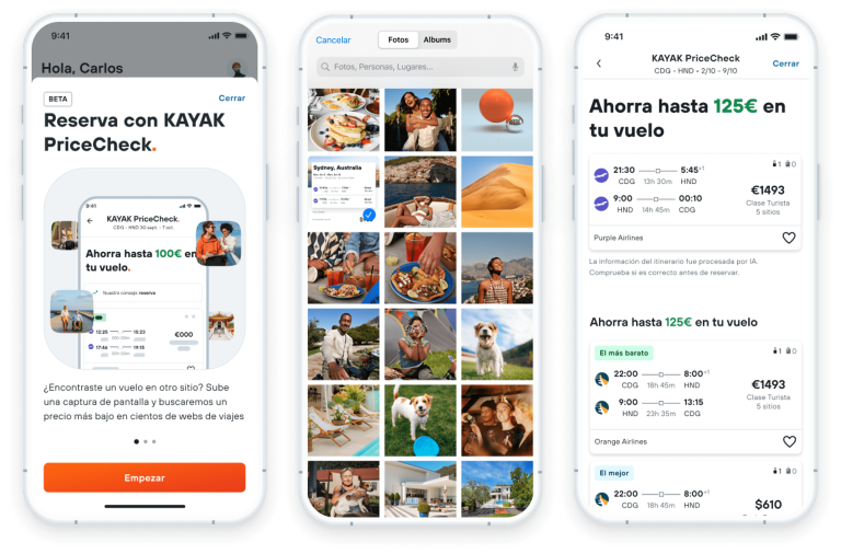 A tiempo para los viajes de primavera, KAYAK lanza un conjunto de herramientas basadas en IA