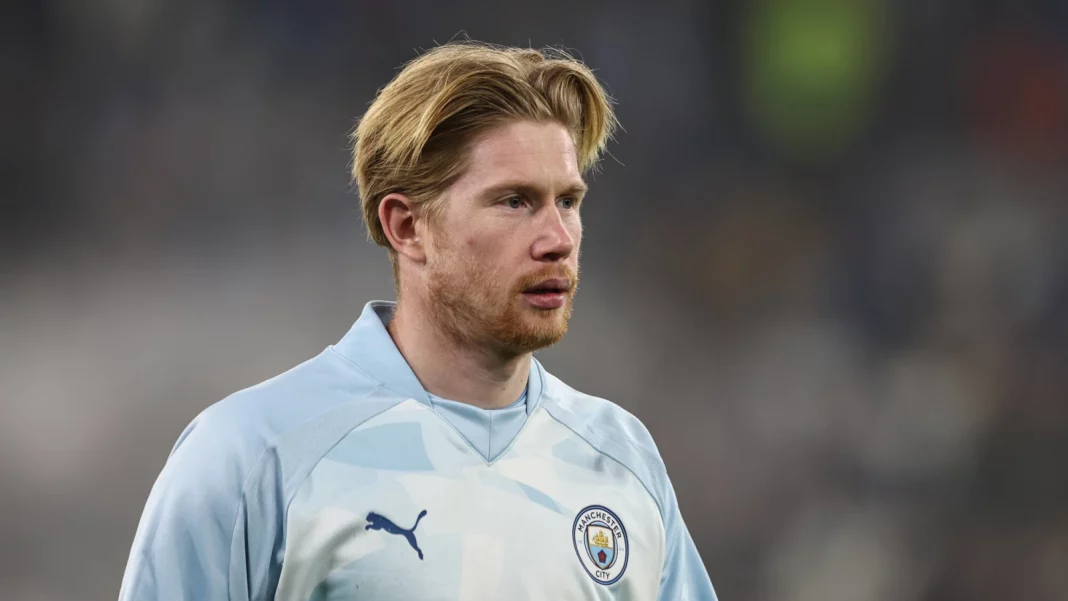 Kevin De Bruyne muestra su descontento