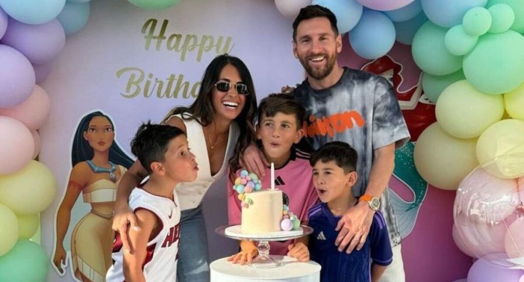 Messi Y Antonella Roccuzzo