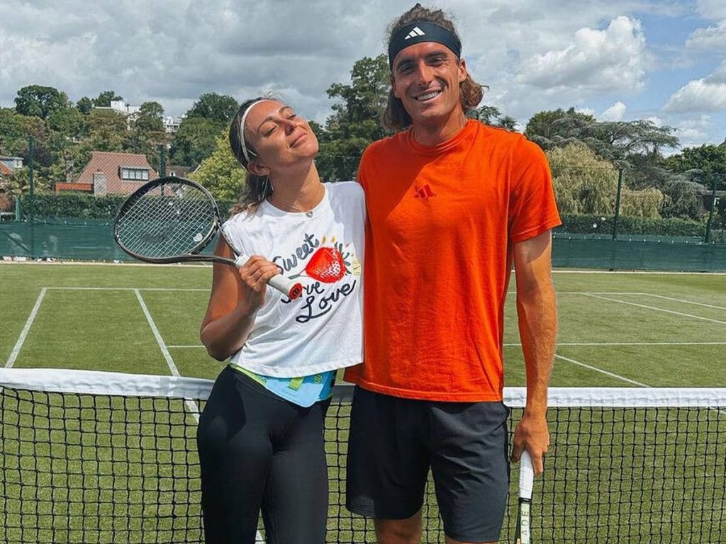 Paula Badosa y Tsitsipas