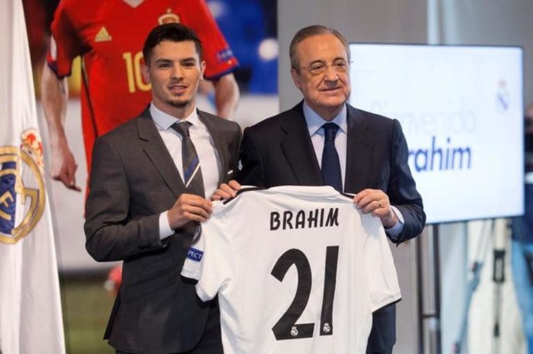 Florentino Pérez entra con todo a defender a Brahim