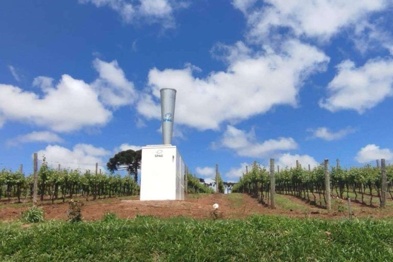 El producto que está revolucionando la agricultura para proteger los cultivos del granizo