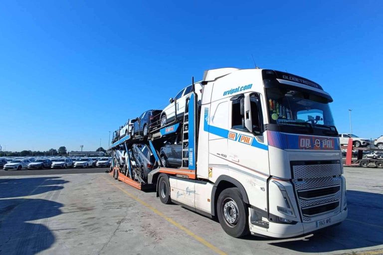 Orvipal, la empresa de transporte de coches en España