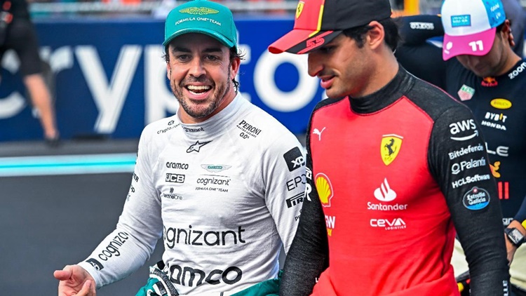 Red Bull Fernando Alonso Carlos Sainz