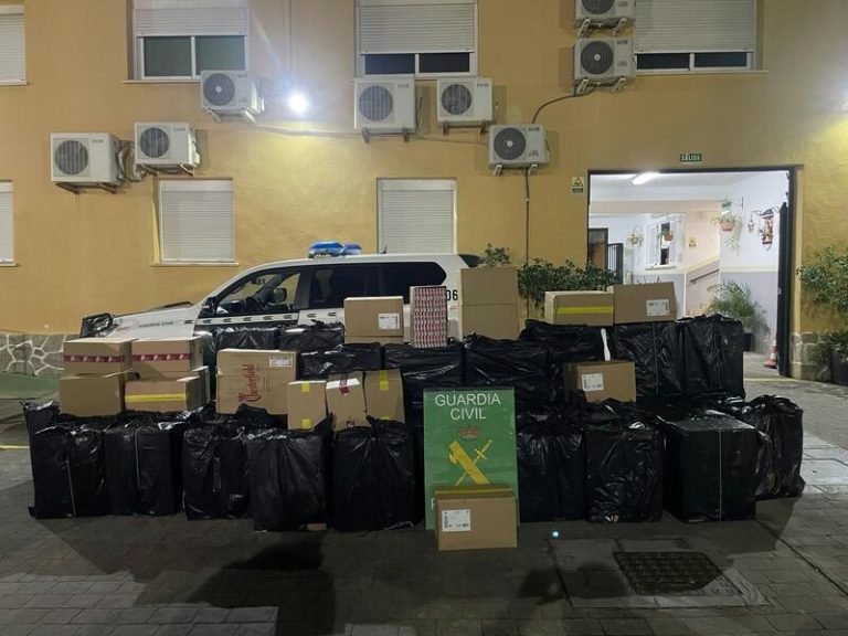 La Guardia Civil desmantela 15 «guarderías» de tabaco en Cádiz