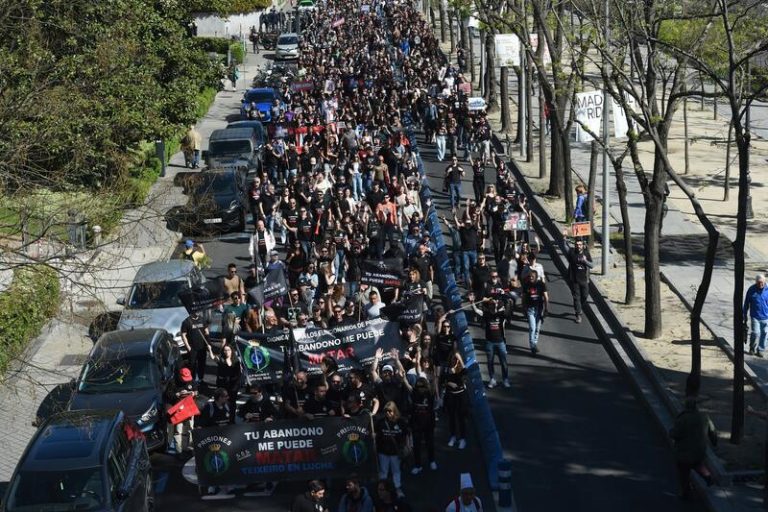 Funcionarios de prisiones piden la dimisión de Marlaska en Madrid