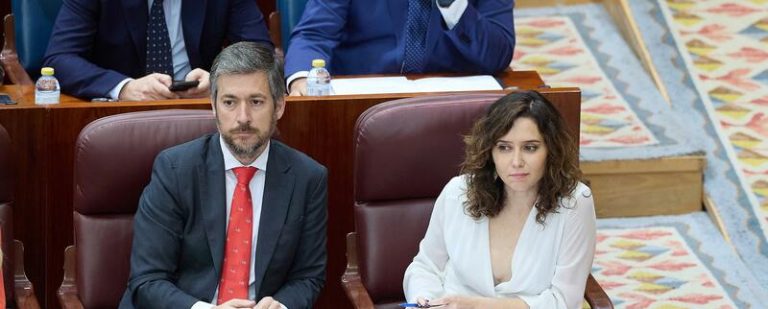 Ayuso define a Sumar como «muleta de Sánchez»