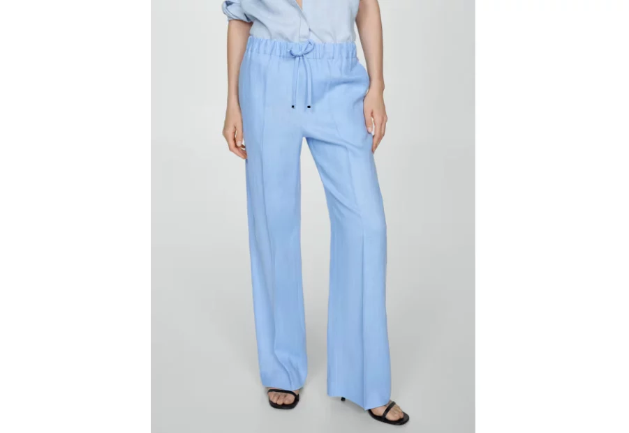 4 pantalones de lino de Mango para ir cómoda y ligera en primavera