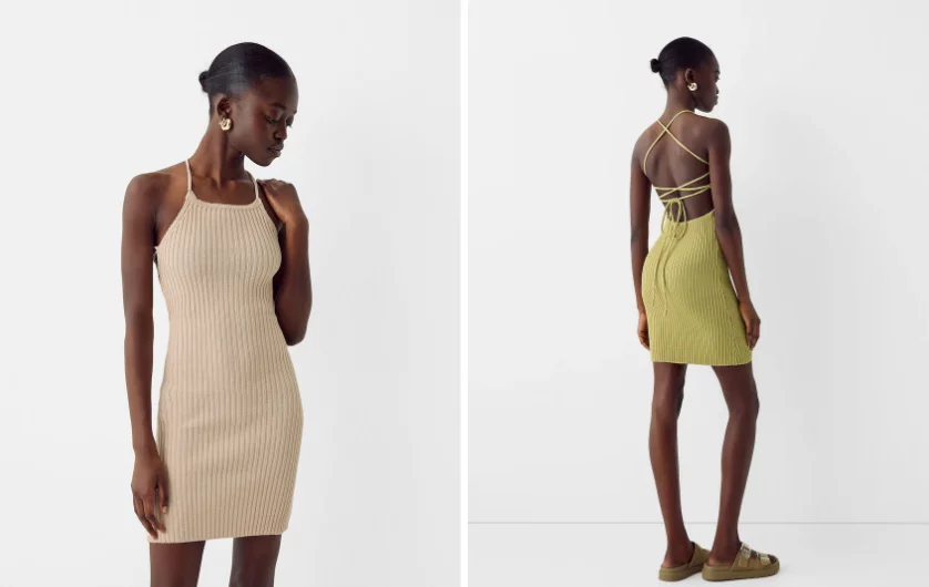 6 vestidos de Bershka para llevar con sandalias y lucir cuerpazo en primavera y verano
