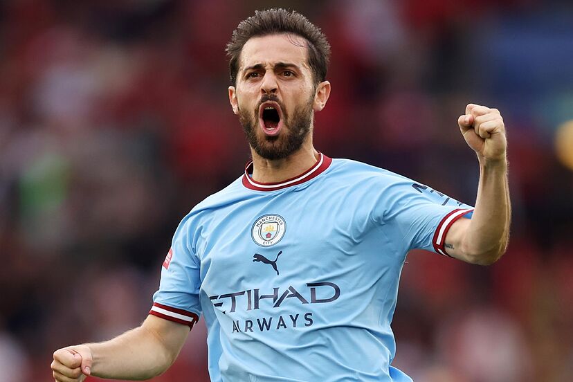 Bernardo Silva, entre Guardiola y Mendes