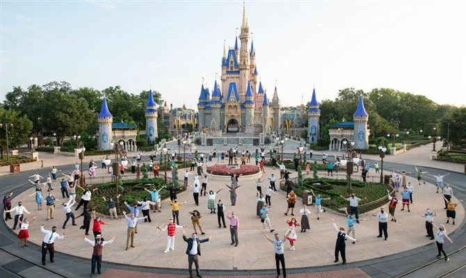 El hogar en Disneyland