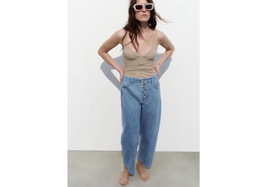 Elegimos de Zara los 8 mejores pantalones culotte con efecto vientre plano