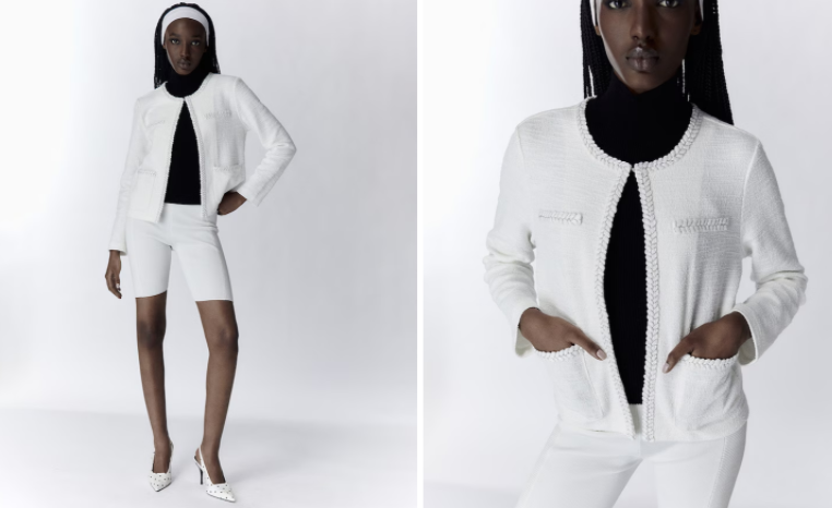 Las chaquetas baratas de Sfera de estilo Chanel que se venden en El Corte Inglés