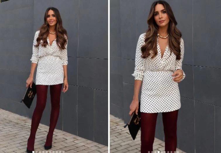 El conjunto flamenco de Zara que lleva Rocío Osorno es magia para la Feria de Abril