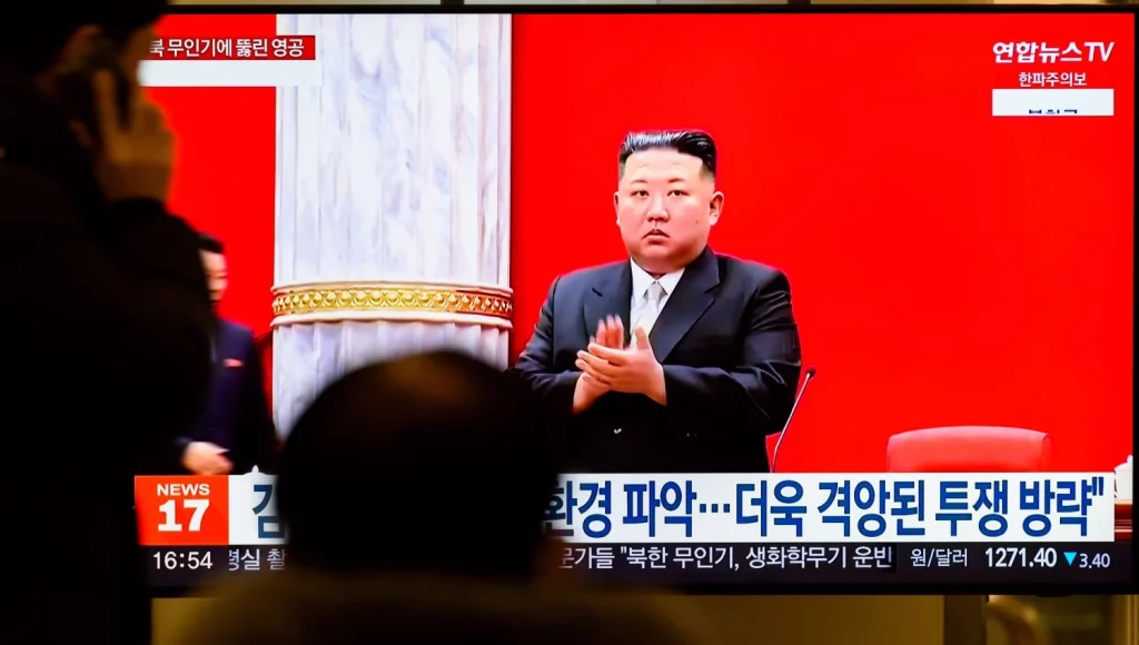 Europapress 5233650 Imagen Television Aparece Presidente Corea Norte Kim Jong Pyongyang
