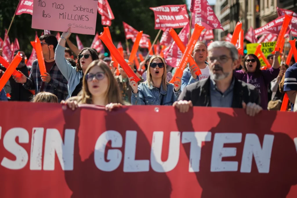 Los Celíacos Salen En Protesta Del Alza De Precios De Los Alimentos Sin Gluten